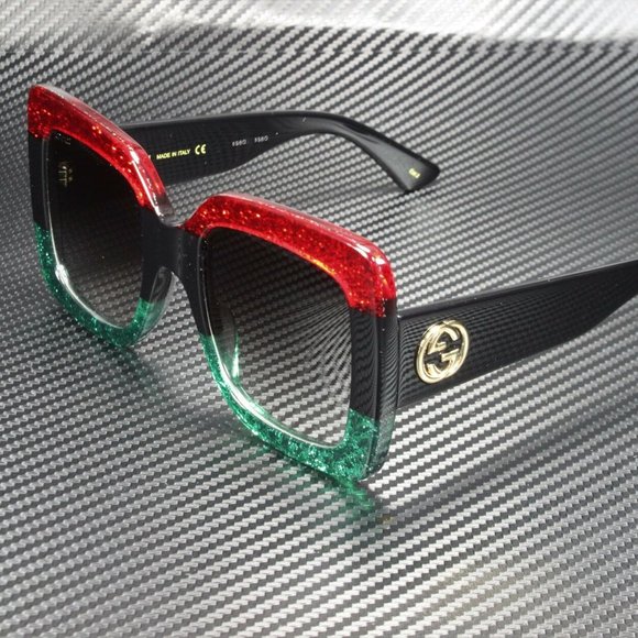Gucci Accessories - Auth. Gucci Square Red/Green Sunnies! Send offers
